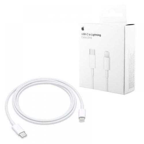 Apple A1703 USB Cable USB-C male-Lightning Λευκό 1m (MQGJ2ZM/A)BLISTER